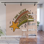 One Lucky Aquarius Wall Mural Gallery Image 1