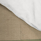 mid century geometric abstract green Comforter Gallery Image 4