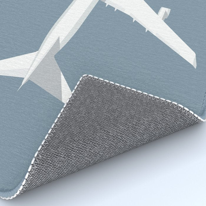 747-400 Jumbo Jet Airliner Aircraft - Slate Rug Gallery Image 4