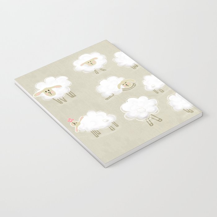 Herd of sheep Notebook Gallery Image 3