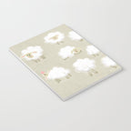 Herd of sheep Notebook Gallery Image 3