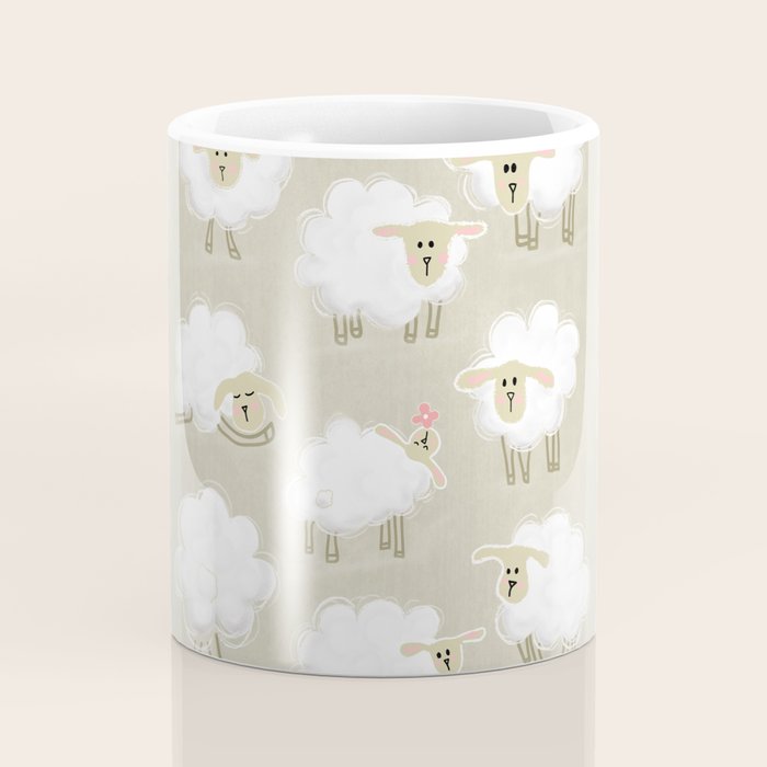 Herd of sheep Coffee Mug Gallery Image 4