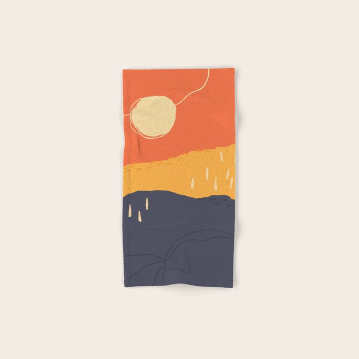 Sunrise Mountain Bath Towel Gallery Image 1