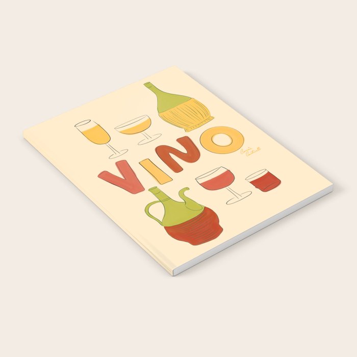 Vino Italian Wine Notebook Gallery Image 2