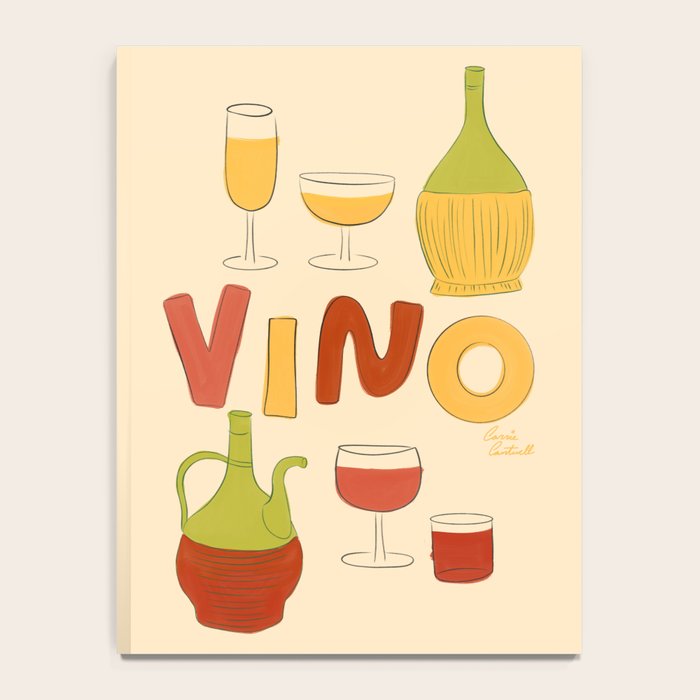 Vino Italian Wine Notebook Gallery Image 4