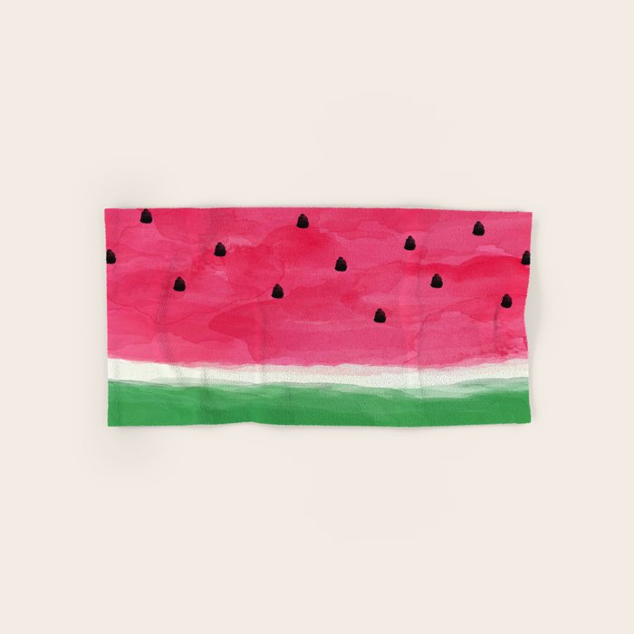 Watermelon Abstract Bath Towel Gallery Image 1