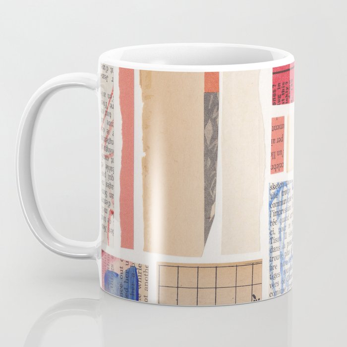 Abstract Mixed Media Collage #3 Coffee Mug Gallery Image 3