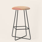 Pastel Abstract Stool Gallery Image 1
