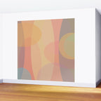 Pastel Abstract Wall Mural Gallery Image 2