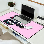 Let Me Overthink This - humorous typography Desk Mat Gallery Image 2