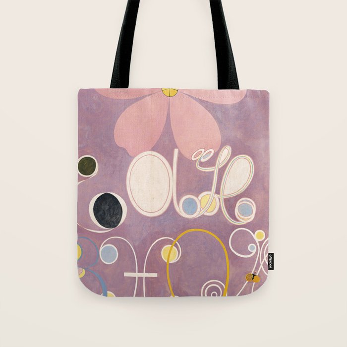 The Ten Largest, No 5, Adulthood by Hilma af Klint Tote Bag Gallery Image 1