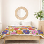 Tiny Flower Pattern #1 Duvet Cover Gallery Image 3