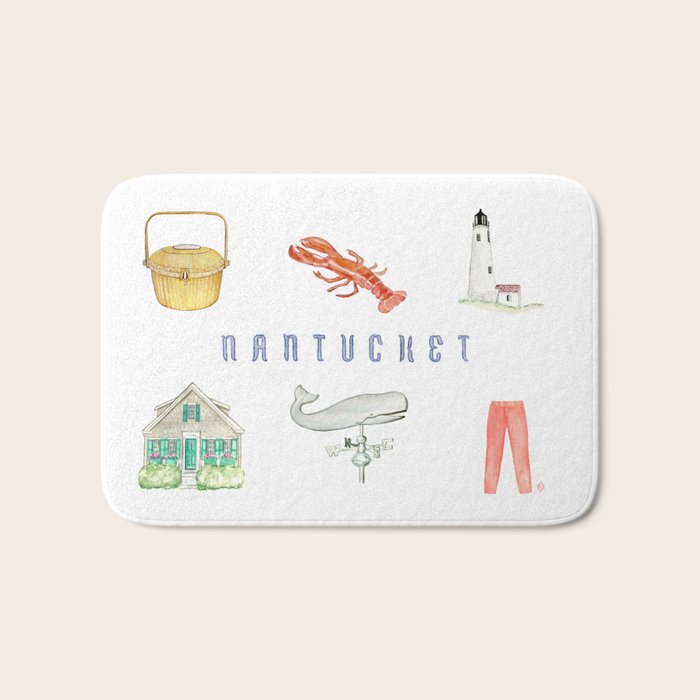 NANTUCKET Bath Mat Gallery Image 1