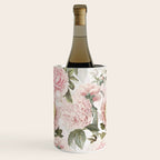 Vintage & Shabby Chic - Antique Pink Peony Flowers Garden Wine Chiller Gallery Image 1