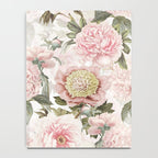 Vintage & Shabby Chic - Antique Pink Peony Flowers Garden Notebook Gallery Image 4
