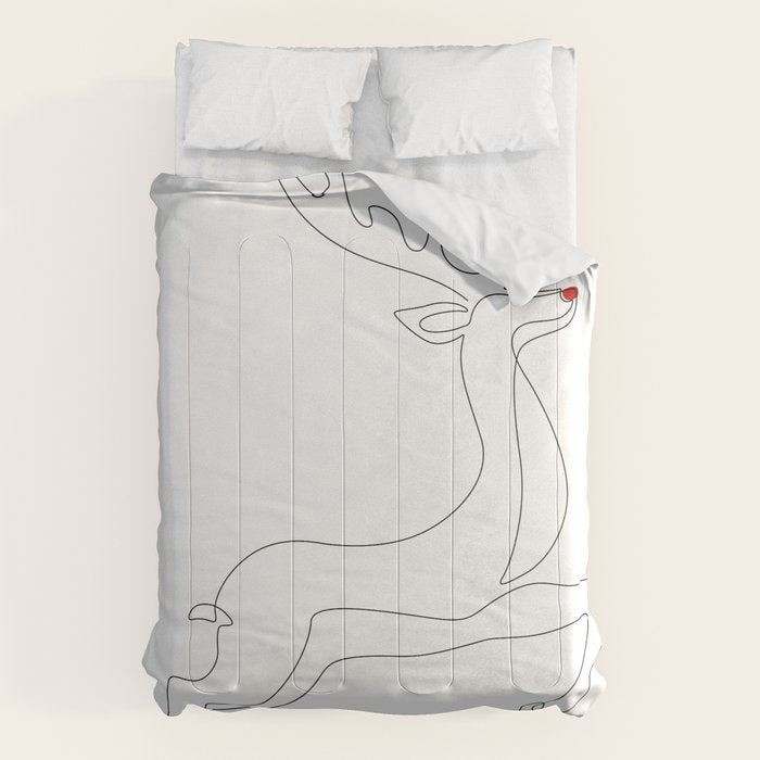 Red Nose Reindeer Comforter Gallery Image 6