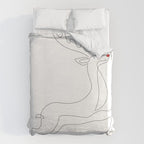 Red Nose Reindeer Duvet Cover Gallery Image 6