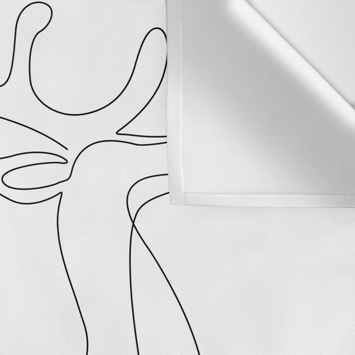 Red Nose Reindeer Wall Tapestry Gallery Image 3