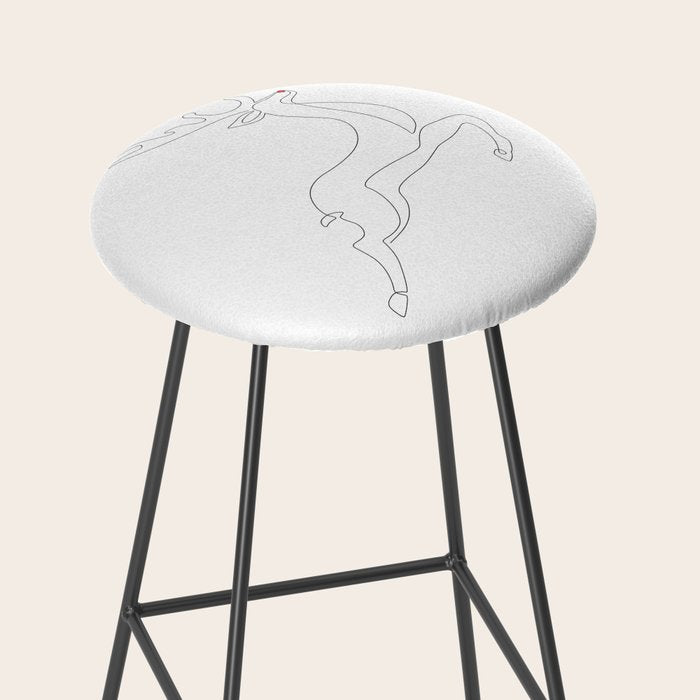 Red Nose Reindeer Stool Gallery Image 2