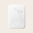 Red Nose Reindeer Bath Mat Gallery Image 1