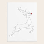 Red Nose Reindeer Poster Gallery Image 4