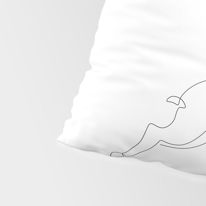 Red Nose Reindeer Pillow Sham Gallery Image 4