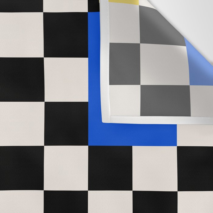 Patchwork: Bauhaus Check Edition Wall Tapestry Gallery Image 3