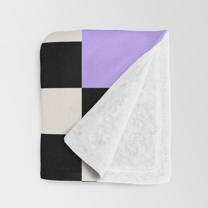 Patchwork: Bauhaus Check Edition Throw Blanket Gallery Image 3