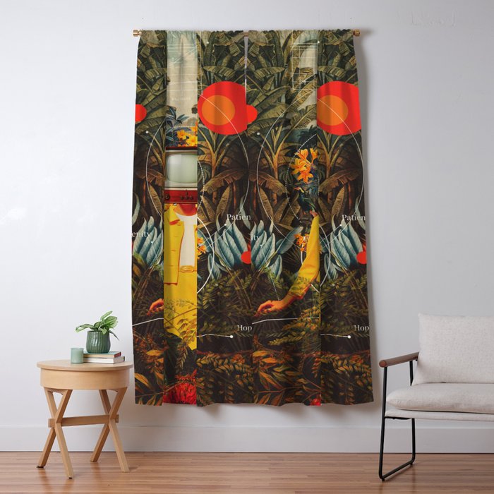 She Came from the Wilderness Window Curtain Gallery Image 5