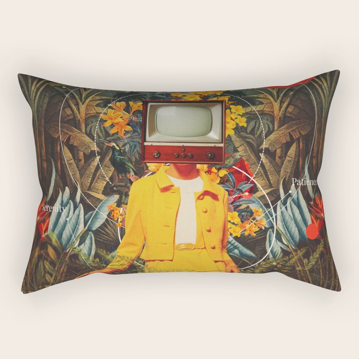 She Came from the Wilderness Rectangular Pillow Gallery Image 2