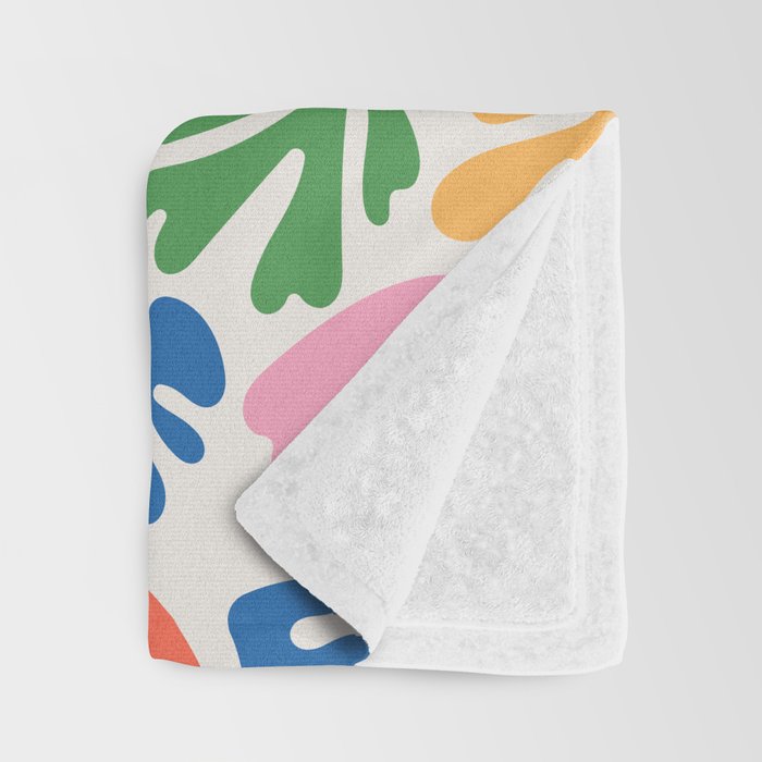 Matisse Paper Collage I Throw Blanket Gallery Image 3