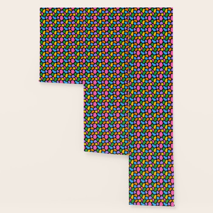 Colorful smiling happy face cartoon pattern Wallpaper Gallery Image 3