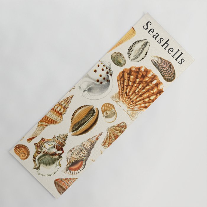 Seashells Collection Yoga Mat Gallery Image 1