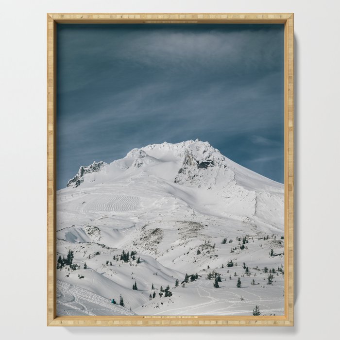 Mount Hood V Serving Tray Gallery Image 1