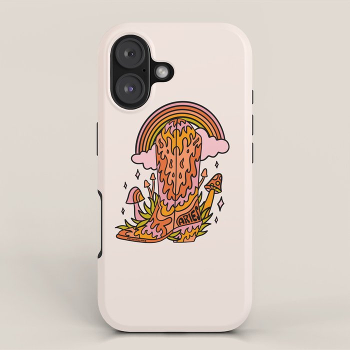Aries Cowboy Boots iPhone Case Gallery Image 1