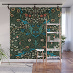 Blackthorn by William Morris, 1892 Wall Mural Gallery Image 1