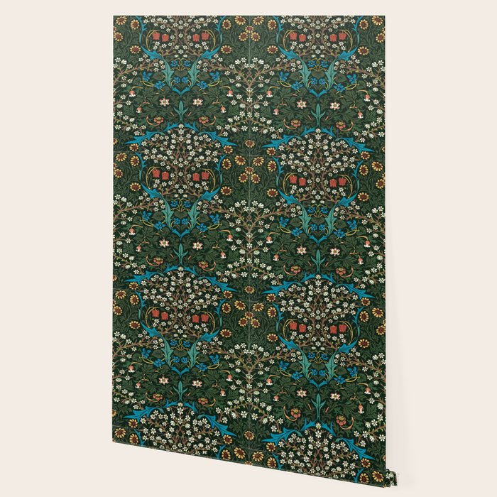 Blackthorn by William Morris, 1892 Wallpaper Gallery Image 2