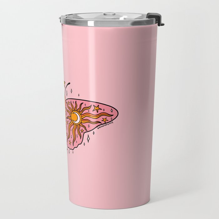 Spooky Butterfly Travel Mug Gallery Image 2
