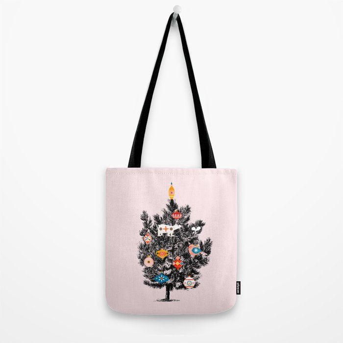 Retro Christmas tree no3 Tote Bag Gallery Image 2