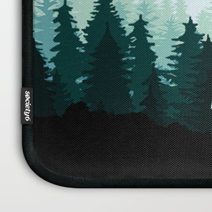 I'm Mostly Peace, Love And Light And A Little Go Fuck Yourself Funny Saying Laptop Sleeve Gallery Image 3