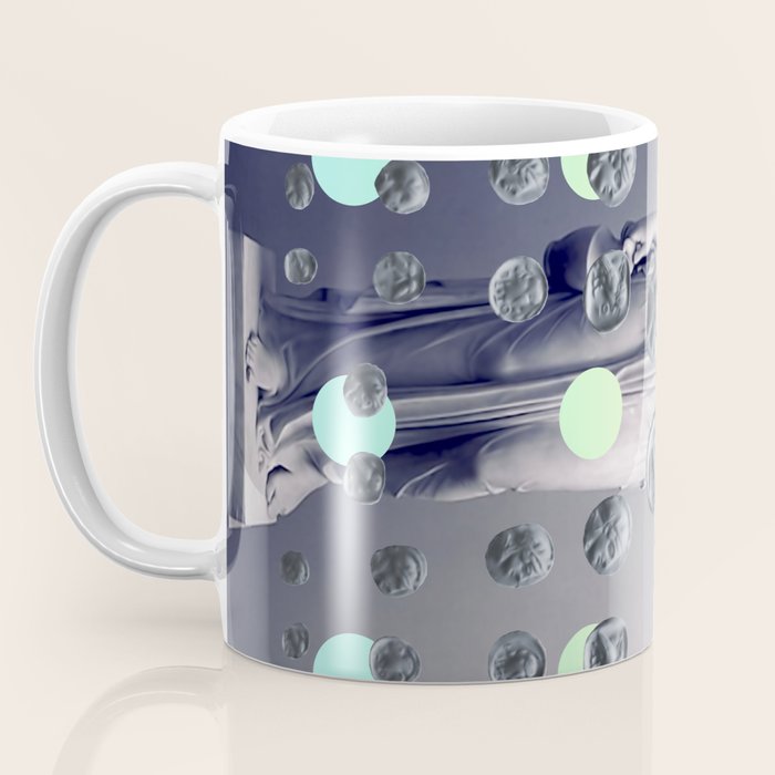 Statue With A Dot Gradient 1 Coffee Mug Gallery Image 3