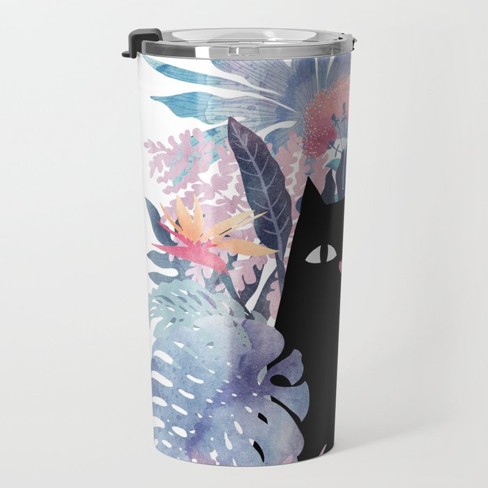 Popoki (Pastel) Travel Mug Gallery Image 3