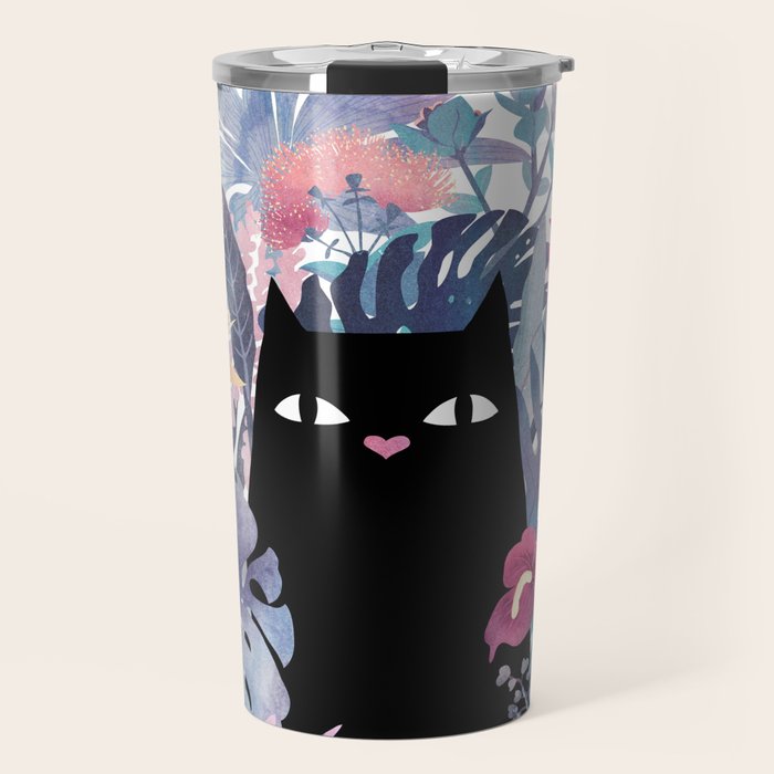 Popoki (Pastel) Travel Mug Gallery Image 1