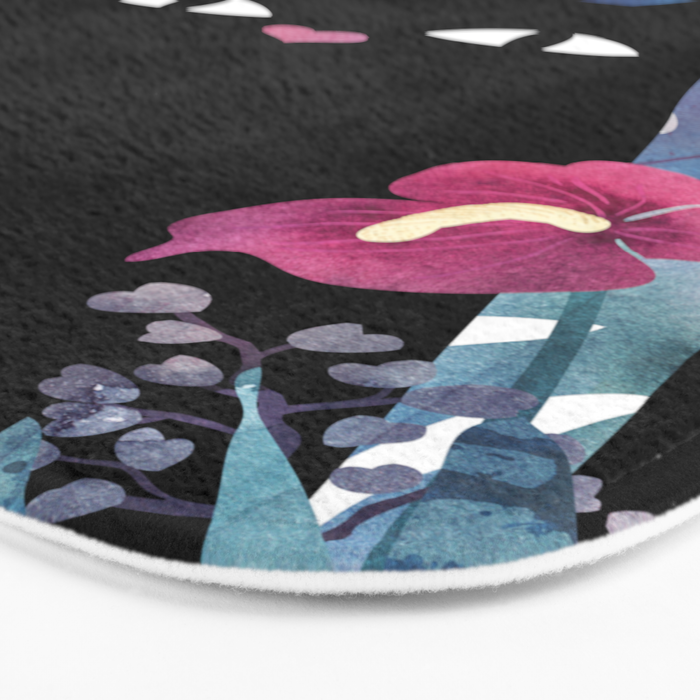 Popoki (Pastel) Bath Mat Gallery Image 3