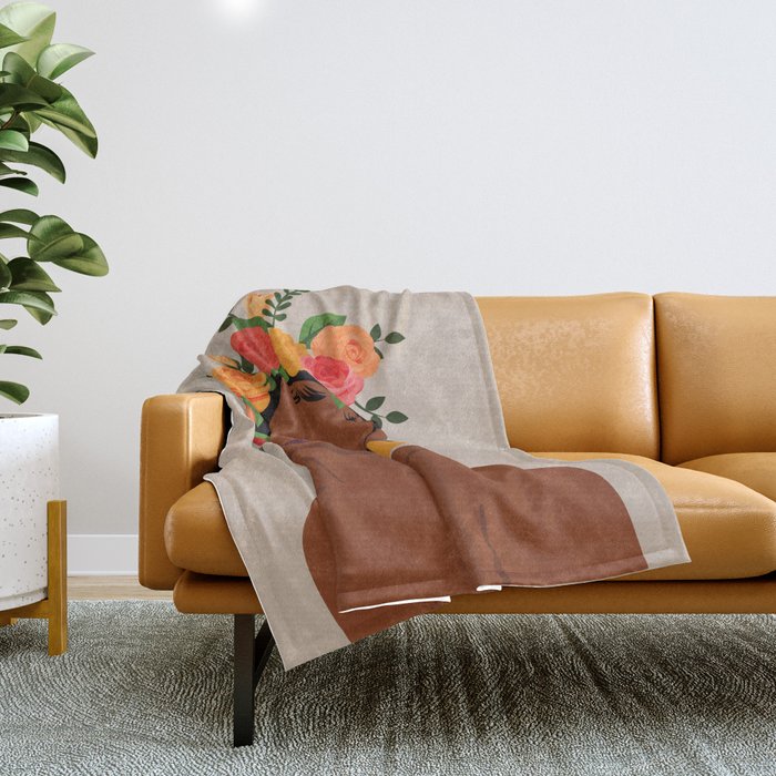 Crown Throw Blanket Gallery Image 1