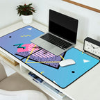 Memphis pattern 46 - 80s / 90s Retro / Palm Tree Desk Mat Gallery Image 2