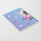 Memphis pattern 46 - 80s / 90s Retro / Palm Tree Notebook Gallery Image 3