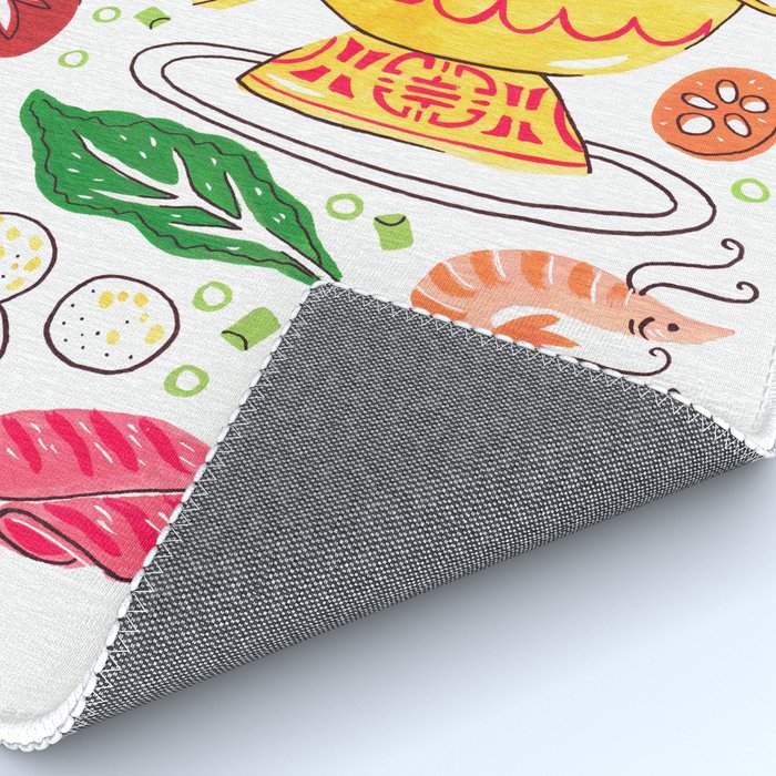 Hot Pot Shabu Shabu Soup Rug Gallery Image 4