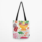 Hot Pot Shabu Shabu Soup Tote Bag Gallery Image 2
