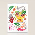 Hot Pot Shabu Shabu Soup Stationery Card Gallery Image 2